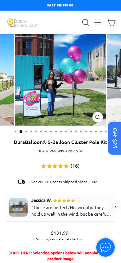 Balloon Innovations mobile